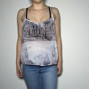 American Apparel Chiffon Camisole